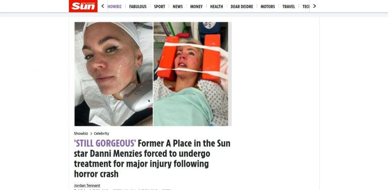 Former-A-Place-in-the-Sun-star-Danni-Menzies-forced-to-undergo-treatment-for-major-injury-following-horror-crash-The-Scottish-Sun