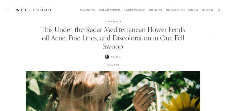 Imortella-Brings-Mediterranean-Flowers-to-Skincare-Well-Good